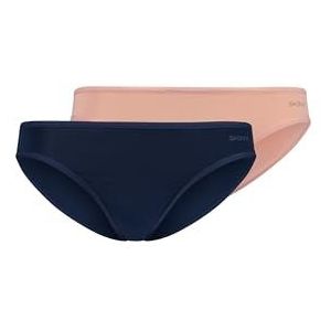 Skiny Rio Slip Micro Advantage Damesslip, verpakking van 2 stuks, Meerkleurig, 42