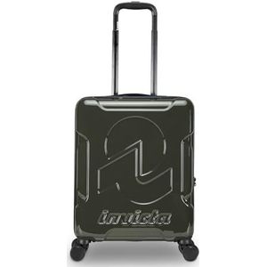 Invicta Taglia Unica Trolley Travel Handbagage, grijs, 33 liter, harde schaal voor de cabine met 4 draaibare wielen, grijs, grijs, Eén maat, modern