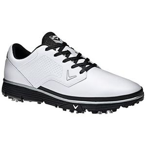 Callaway Golf Mission golfschoen voor heren, wit/zwart, maat 36 UK, Wit Zwart, 38.5 EU