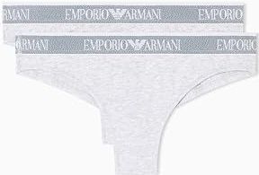 Emporio Armani - Iconic Logoband - Brazilian Slipje - 2 Eenheden