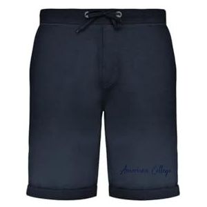 AMERICAN COLLEGE USA Bermuda shorts voor jongens en meisjes, uniseks kinderen, Marineblauw, 10 Jaar