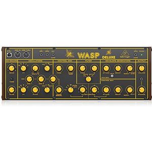 Behringer WASP DELUXE Legendarische analoge synthesizer met Dual OSC's, Multi-Mode VCF, 16-Voice Poly Chain en Eurorack Format