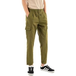 Teddy Smith P-Sully Cargo J jongensbroek, Tropical Olive, 12 Jaren