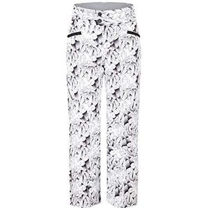 Ziener Alin Junior Skibroek voor meisjes, winterbroek, waterdicht, winddicht, warm, Ice Crystal Print, 104