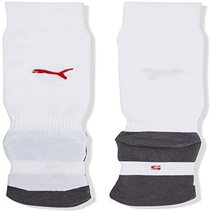 Puma Team LIGA Socks CORE Stutzen, White Red, 43-46 (Herstellergröße: 4)