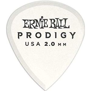 Ernie Ball 2.0 mm White Mini Prodigy Picks 6-Pack