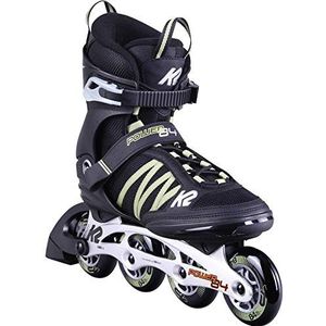 K2 Inline Skates POWER 84 voor heren met K2 softboot, zwart - zand, 30D0371