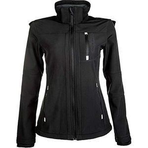 HKM Dames Softshell Jacket Sport Dames 9100 zwartM broek, 9100 zwart, M