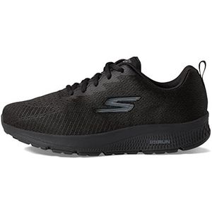 Skechers Dames Go Run Consistent – Energize sneakers, zwart, 38,5 EU