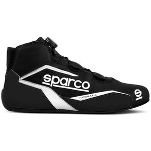 Sparco K-Formula enkellaarsjes, maat 41, zwart/wit, uniseks laarzen, voor volwassenen, standaard, EU