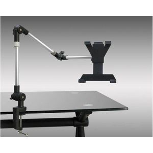 Systeem-S tafelhouder met zwenkarm flexibel met tafelklem voor iPad Pro (12, 9"")
