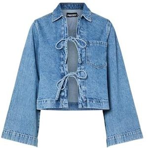 Pcjuliet - Spijkerblouse - Denim - Lange Mouwen - Soepelvallende Pasvorm