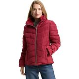 TOM TAILOR - 1042909 - Damesjas - Dieprood - Korte Gewatteerde Winterjas