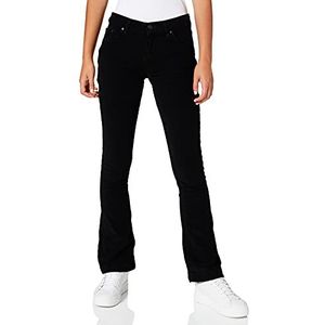 LTB Jeans Fallon Jeans voor dames, Ribcord Black Wash 53495, 24W x 36L