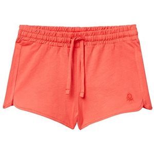 United Colors of Benetton Shorts voor meisjes en meisjes, koraalrood 01N, 24 Maanden