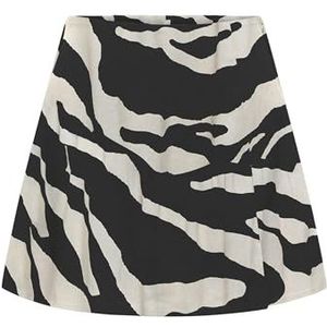 ONLY Dames Onlnova Life Elite Chay Skort AOP, zwart, XS