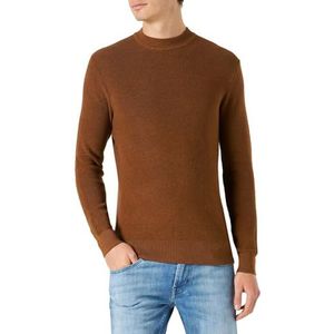 TOM TAILOR Uomini cosy coltrui 1032289, 30313 - Equestrian Brown Melange, L