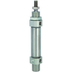Ronde cilinder »MI«, dubbelwerkende magneet, zuiger Ø 32, hub 50, aansluiting G 1/8, werkdr. 1-10 bar, temp. -20 °C tot 70 °C