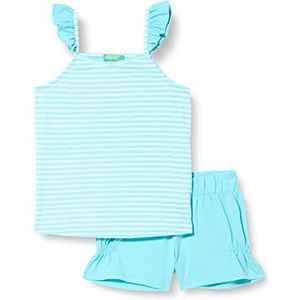 United Colors of Benetton Meisjesbroek, 901 - Turchees, 3 Maanden