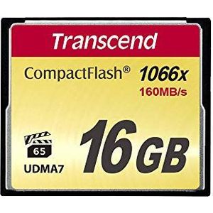 Transcend TS16GCF1000 16GB | CompactFlash 1000 geheugenkaart