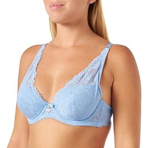 Emporio Armani Ondergoed Dames Eternal Lace Padded Bra, Periwinkle, 36B, Perihoek, B