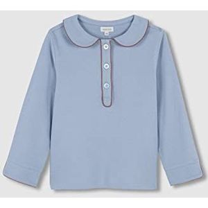 Gocco Pyjama met contrast-spel, hemelsblauw B, 5-6 jaar, voor meisjes, Lichtblauw Bb, 5-6 Jaren