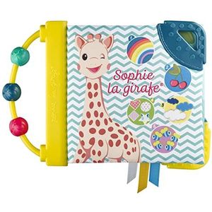 SOPHIE LA GIRAFE - Kunststof 1 kinderboek voor baby's - Veel activiteiten - Ontwikkel je zintuigen: ja, aanraking, smaak en geur en zicht - Leer met plezier