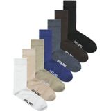 JACK & JONES - Set van 7 Paar Effen Kousen - Multicolor - Katoen