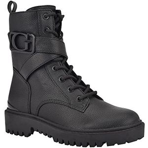 Guess Orana Combat Boot voor dames, Zwart, 36 EU