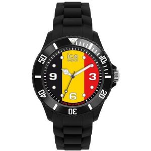 Ice-Watch Unisex analoog kwarts horloge met siliconen armband WO.BE.B.S.12