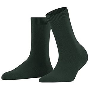 FALKE Dames Sokken Cosy Wool W SO Merinowol Kasjmier Dik eenkleurig 1 Paar, Groen (Hunter Green 7441), 35-38