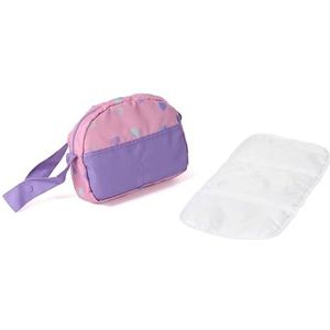 Bayer Chic 2000 853-63 Bayer Chic 2000 luiertas voor poppen, poppenluiertas, poppenaccessoires, poppentas, confetti roze
