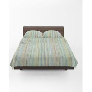 GUZZINI Classic Dekbedovertrekset, eenpersoonsbed met beddengoed, katoen, 180 x 280 cm + 1 hoeslaken matrasbeschermer 125 x 200 cm + 2 kussenslopen van 50 x 80 cm, set laken, kussensloop beddengoed