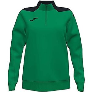 Joma Dames 901268.451.XS sweatshirt, groen-zwart, Estándar