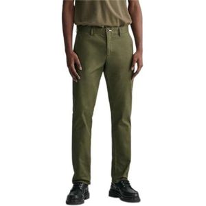 GANT Slim TP Chino's, Juniper Green., 33W x 30L