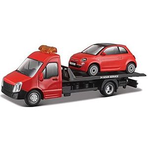 Bburago 31400 StreetFire-sleepwagen Other License Miniatuur, rood