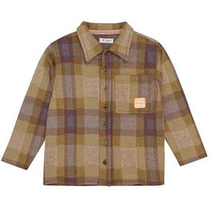 Noppies - Overhemd Redkey - Lichtbruin - Ruitpatroon