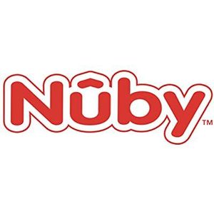Nuby Babybad met geïntegreerde zitting en zachte hoofdsteun, wit/grijs
