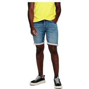 ONSPLY Jog Blue Shorts PK 8584 DNM NOOS, Denim Blauw, 4XL