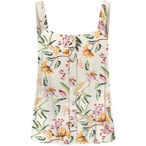 Jdy Sezen Life S/L Top WVN Dia, cloud dancer, XL