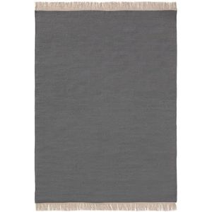 Benuta Wollen tapijt Liv grijs 120x170 cm - natuurlijke vezels tapijt gemaakt van wol