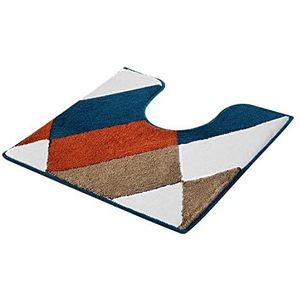 Kleine Wolke WC-mat Ayana, kleur: Mare, materiaal: 100% polyacryl, afmetingen: 55x 50 cm