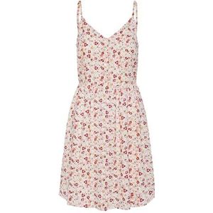 PIECES Pctala Slip Dress Noos Bc Jurk voor dames, Cloud Dancer/Aop: multi Flower, XS