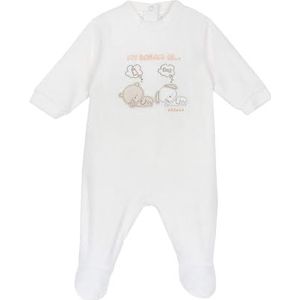 Chicco Romper voor baby en peuters, uniseks kinderen, Natuurlijk., 0 Maanden