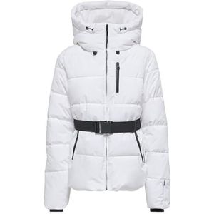 ONLY Dames Onlharper Life Belted Premium Jacket OTW, helder wit, M, Helder Wit, M