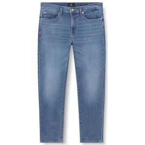 7 For All Mankind Relaxed Skinny Pine, lichtblauw, 31W