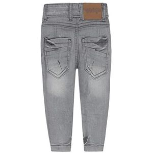 DIRKJE Baby Jongens Lichtgrijs Jeans, Grijze jeans, 56 cm