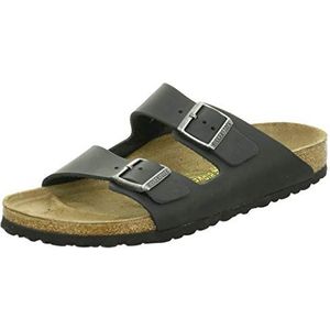 BIRKENSTOCK Uniseks sandalen met open tenen, zwart, 40 EU