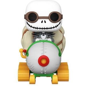 Funko 49146 POP Disney Ride: The Nightmare Before Christmas-Jack w/Goggles & Snowmobile Collectible Toy, Multicolour