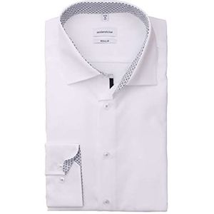Seidensticker Zakelijk overhemd voor heren, wit, 39
